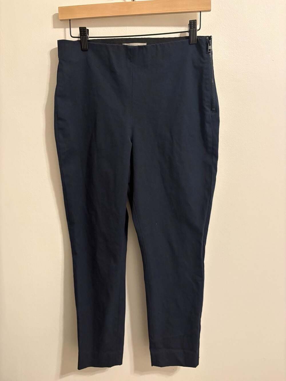 Everlane The Side-Zip Stretch Pant Navy Size 8 Career Work